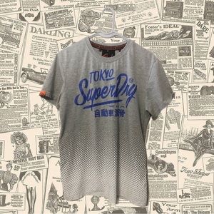 Gray Tokyo SuperDry TShirt, Adult Size Large